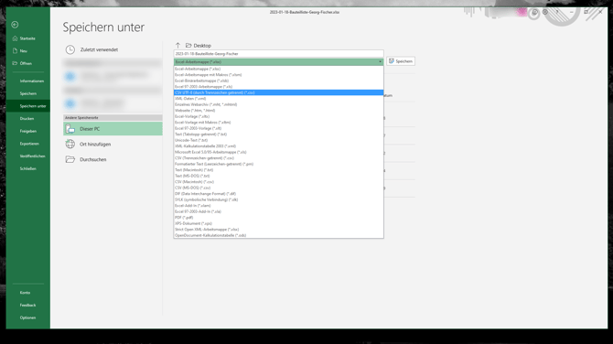 2023-01-18-Excel-CSV-Speichern-Unter