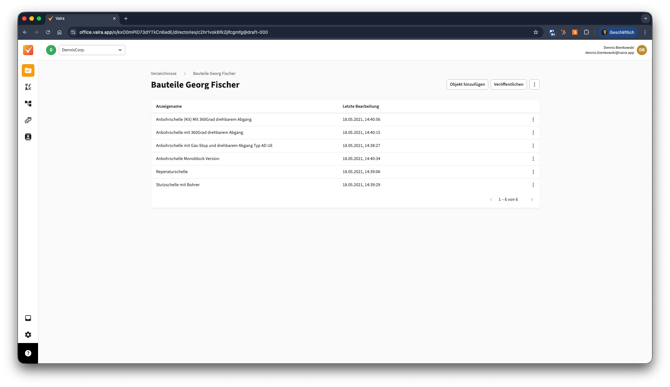 2026-01-08 Vaira Office Verzeichnisdetails 2