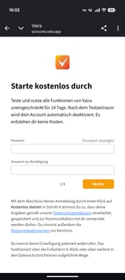 2026-01-12 Vaira App Account erstellen 4
