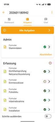 2026-01-13 Vaira App Aufbau von Vorgängen 2