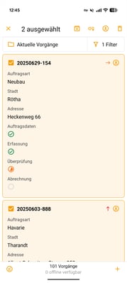 2026-01-20 Vaira App Vorgangsliste 2