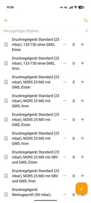 2026-01-21 Vaira App Liste bestücken 3
