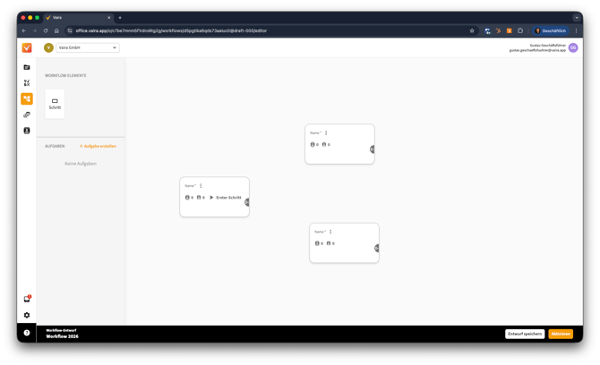 2026-01-23 Vaira Office Neuen Workflow erstellen 3