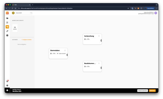 2026-01-23 Vaira Office Neuen Workflow erstellen 5