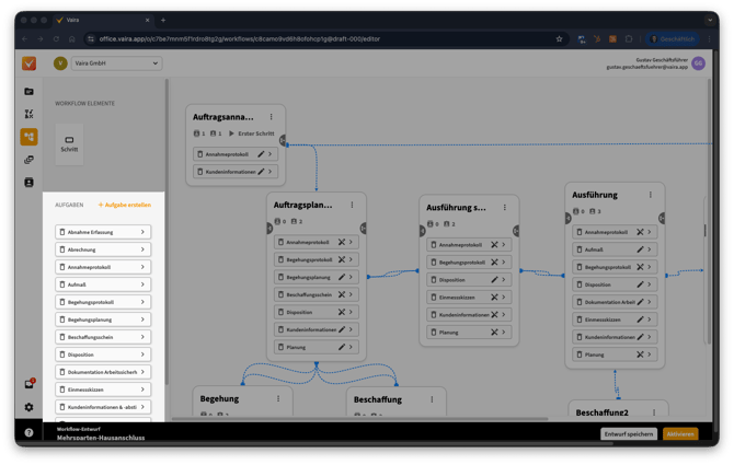 2026-01-23 Vaira Office Workflow-Engine Bearbeiten-Ansicht 3