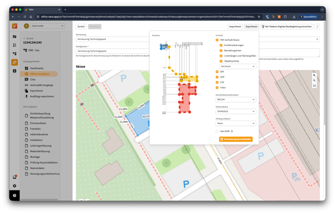 2026-01-27 Vaira Office Hintergrundkarte für Exporte nutzen 2