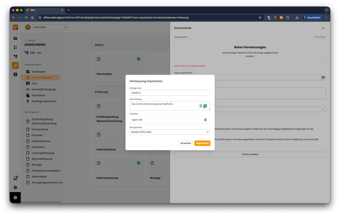 2026-01-27 Vaira Office Vermessung importieren 3