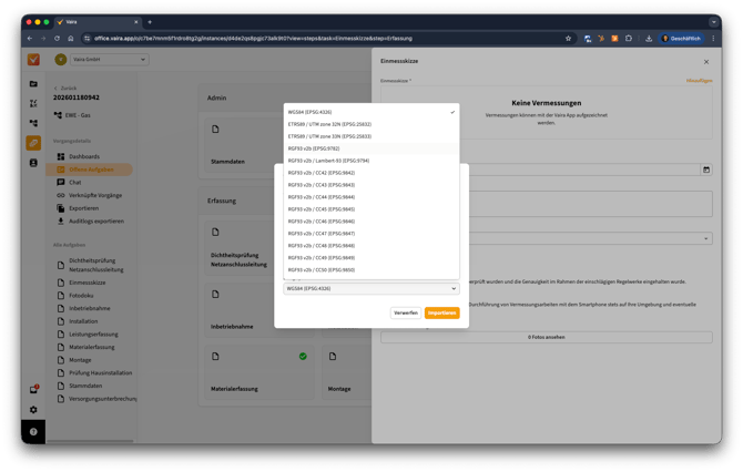2026-01-27 Vaira Office Vermessung importieren 4