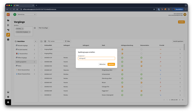 2026-02-04 Vaira Office Ansicht im Vaira Office erstellen 13