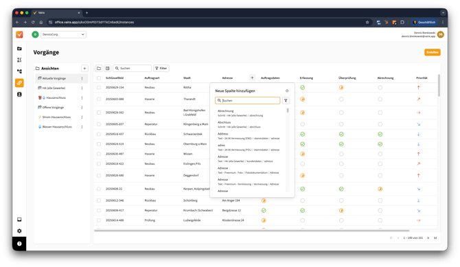 2026-02-04 Vaira Office Ansicht im Vaira Office erstellen 4