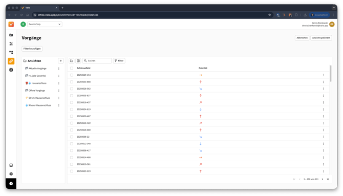 2026-02-04 Vaira Office Neue Ansicht erstellen 2