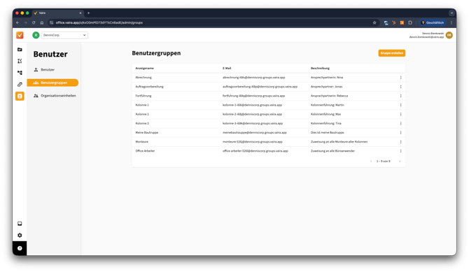 2026-02-04 Vaira Office Nutzergruppen erstellen und Richtlinien 1