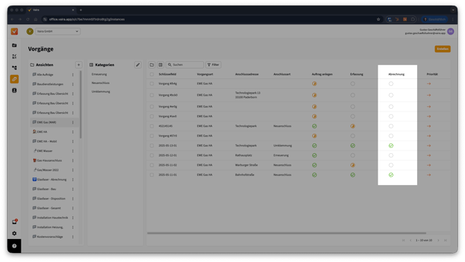 2026-02-05 Vaira Office Nur offene Vorgänge anzeigen 2