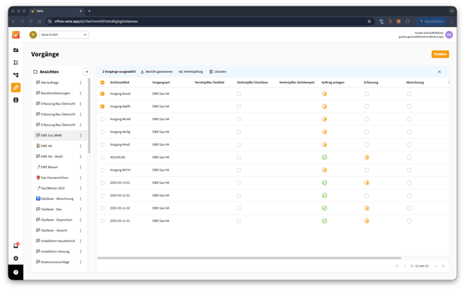 2026-02-05 Vaira Office Vorgänge verknüpfen 9