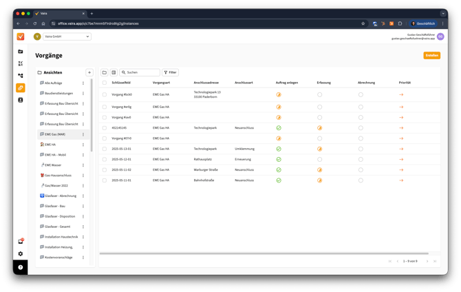 2026-02-05 Vaira Office Vorgang erstellen 1