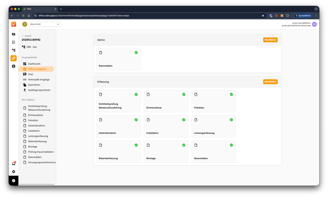 2026-02-16 Vaira Office Aufgaben bearbeiten 2