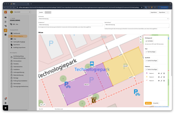 2026-02-18 Vaira Office Farben von Features im Editor ändern 1