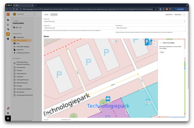 2026-02-18 Vaira Office Neue Messpunkte erstellen und bearbeiten 2