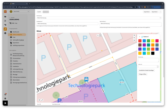 2026-02-18 Vaira Office Neue Messpunkte erstellen und bearbeiten 5