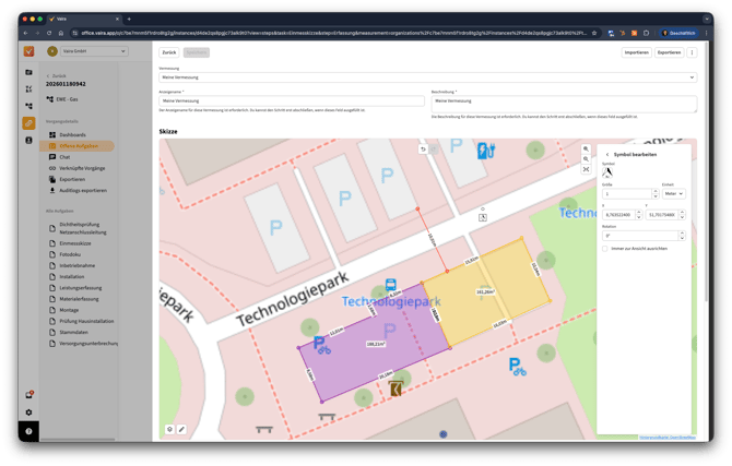 2026-02-19 Vaira Office Freie Symbole zu Skizze hinzufügen 3