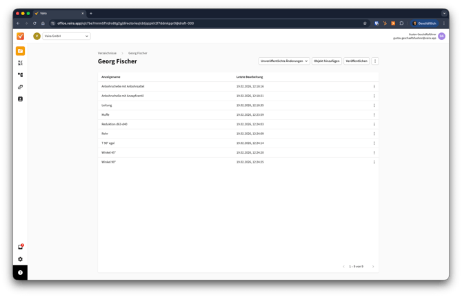 2026-02-20 Vaira Office Verzeichnisobjekte importieren 1
