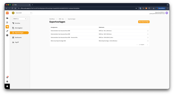 2026-02-23 Vaira Office Exportvorlagen zu Workflow hinzufügen 5