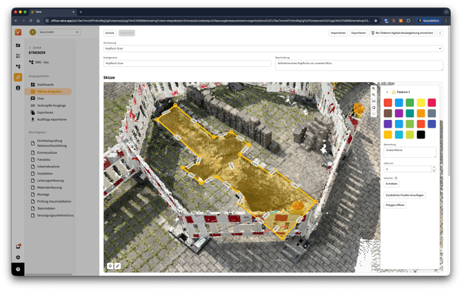 2026-03-18 Vaira Office Volumen berechnen 2