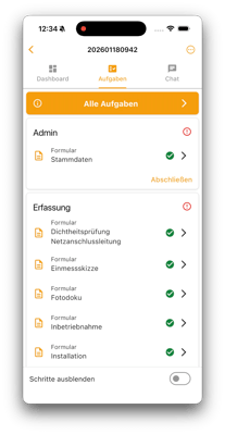 2026-04-30 Vaira App AR-Vermessung starten 1