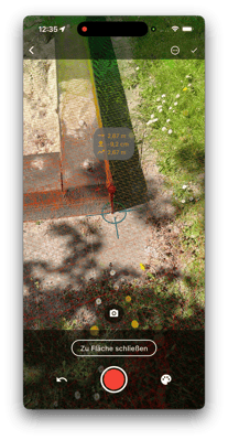 2026-05-05 Vaira App Fläche in AR vermessen 2