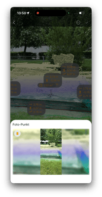 2026-05-06 Vaira App Fotopunkt während der Vermessung ansehen 1