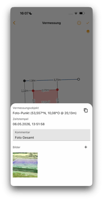 2026-05-06 Vaira App Fotopunkt während der Vermessung ansehen 4