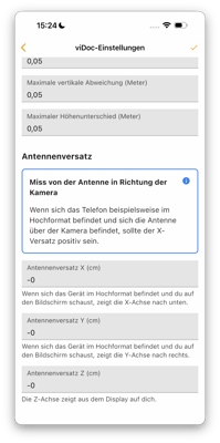 2026-05-07 Vaira App viDoc-Einstellungen 2