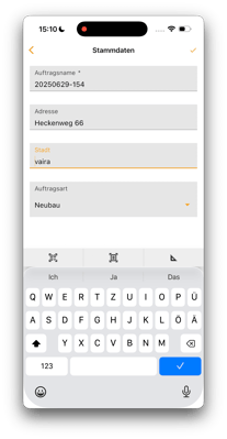 2026-05-08 Vaira App Felder per Texterkennung ausfüllen 5